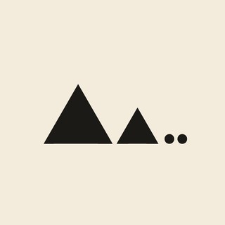 The shapes from the books: two triangles and two dots